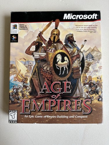 Vintage 1997 age empires pc - vintage,